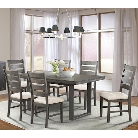 Dining Set with Six Chairs