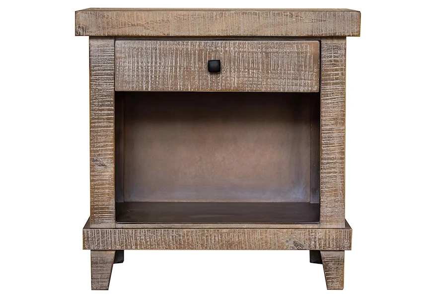 Sebastian One Drawer Nightstand by Elements at Royal Furniture