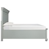 Elements International Slater QUEEN BED WITH STORAGE