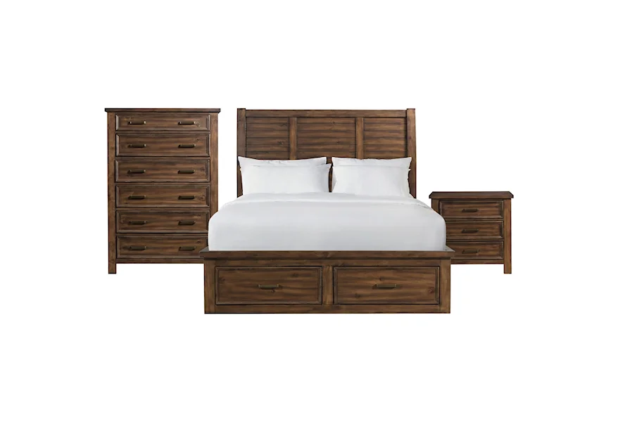 Sullivan King 3-Piece Bedroom Group by Elements at Royal Furniture