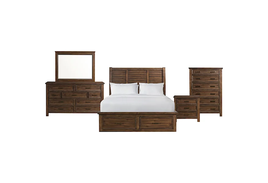 Sullivan King 5-Piece Bedroom Group by Elements at Royal Furniture
