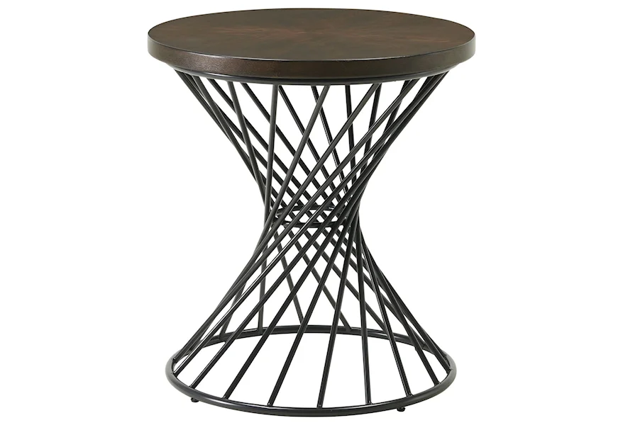 Terri End Table by Elements at Royal Furniture