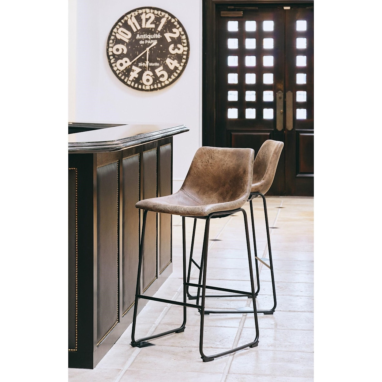 Elements International Wes Bar Stool