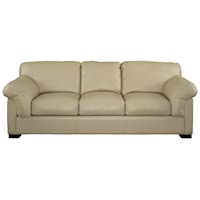 Casual Styled Sofa with Contemporary Feel and Plush Cushioned Comfort