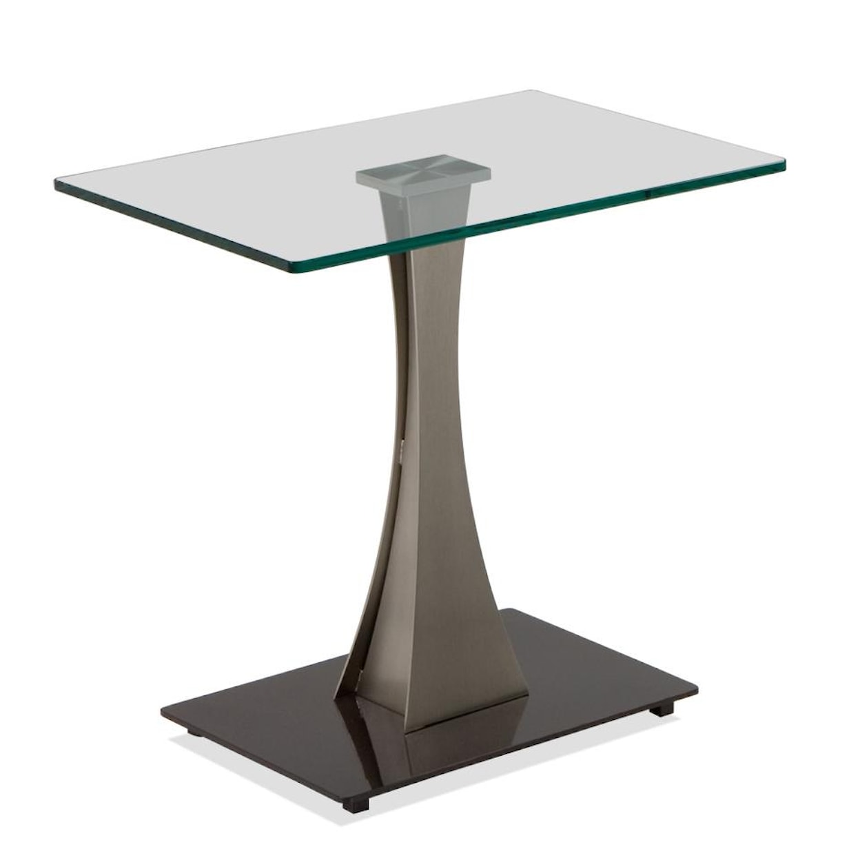 Elite Modern Ionic Accent Table