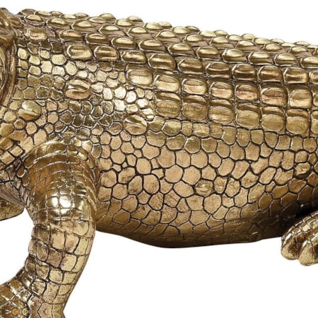 WHAT A CROC SCULPTURE