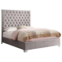 Contemporary Queen Upholstered Bed