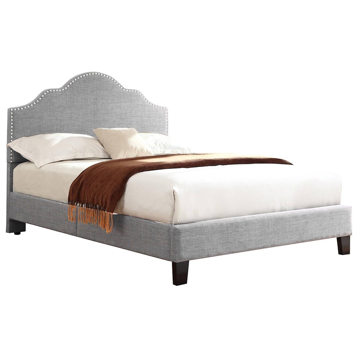 Emerald Madison Queen Upholstered Bed