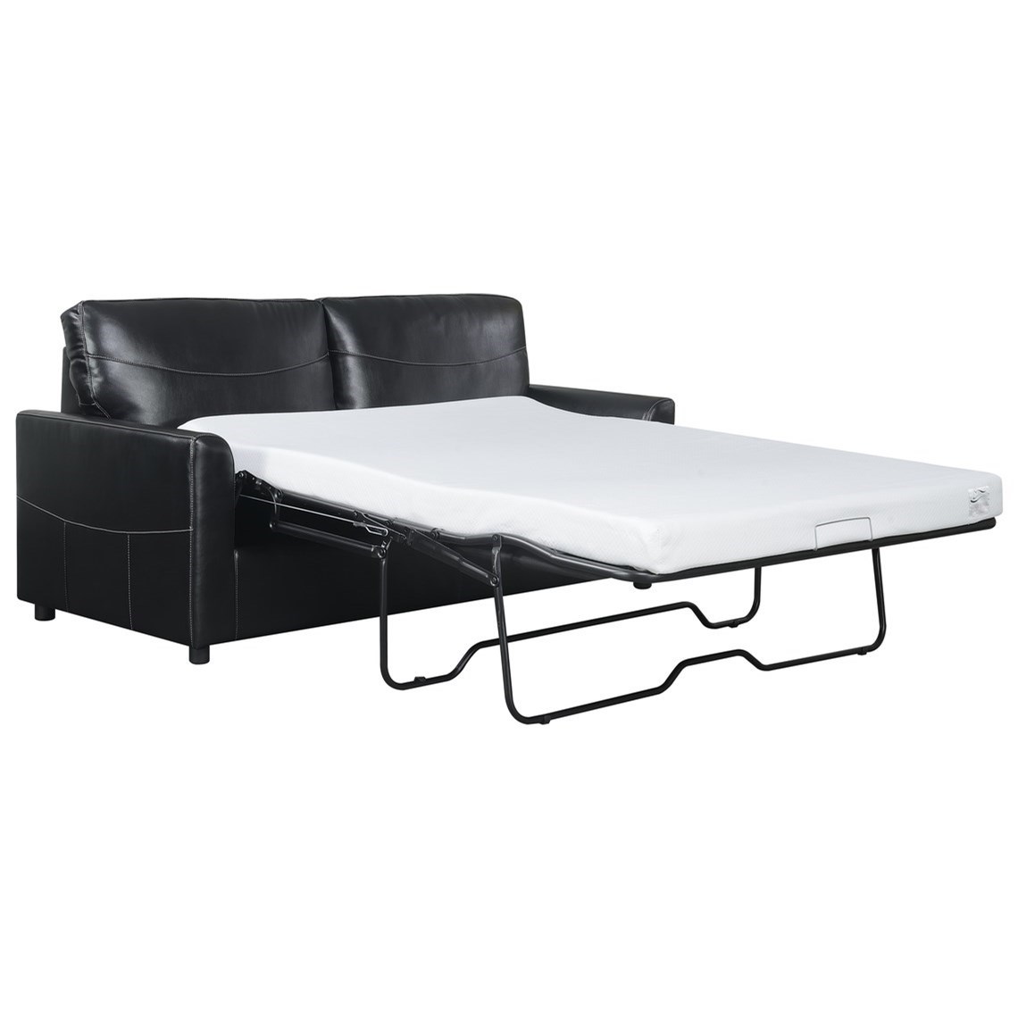 Emerald Slumber Full Sleeper Sofa w/ Gel Foam Mattress