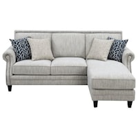 Transitional Sofa Chaise