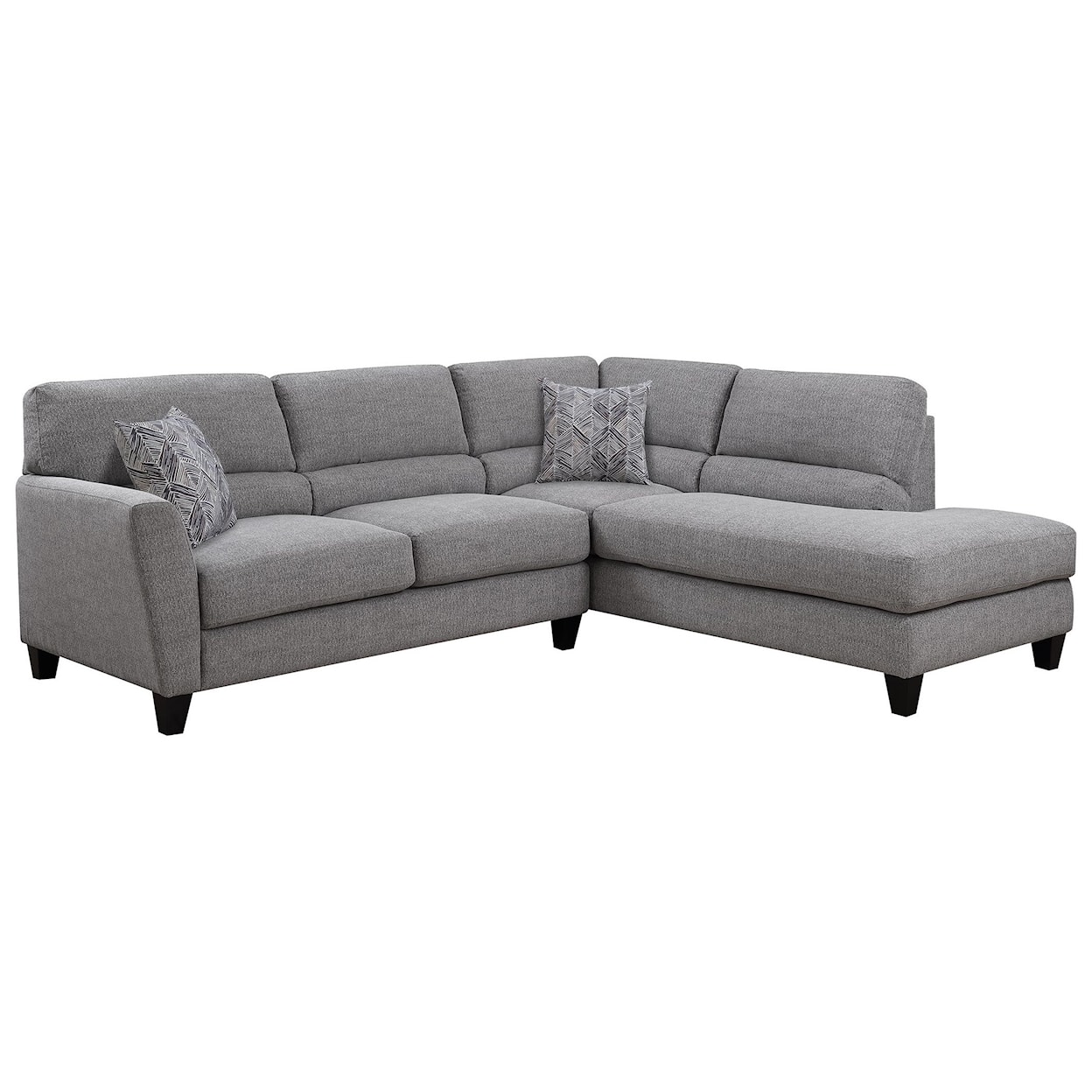 Emerald U3207 Sectional with Chaise