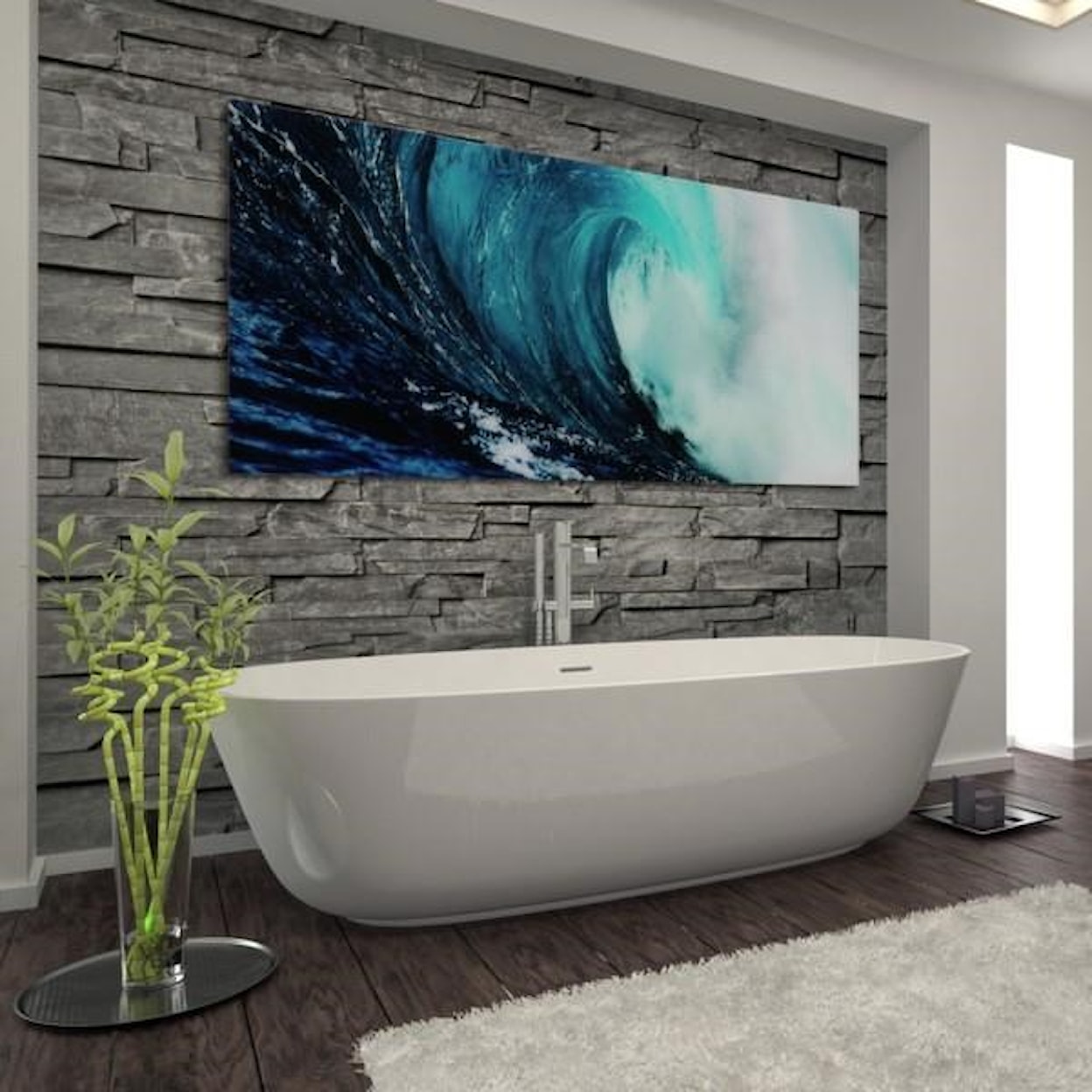 Empire Art Direct Accessories Blue Wave 2