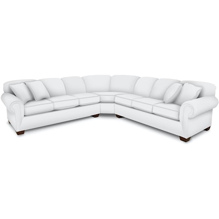 3 PC Super Wedge Sectional
