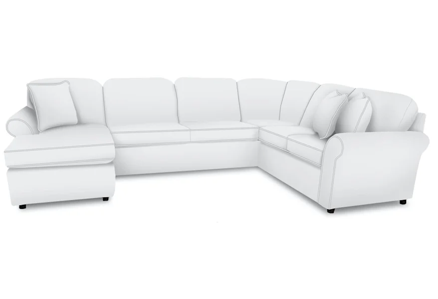 Malibu 3 PC Chaise Sectional by England at Reeds Furniture