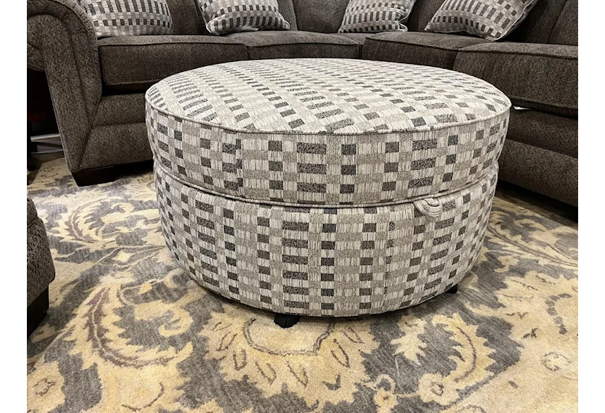 3550/AL Series Upholstered Storage Ottoman by England at Dunk & Bright Furniture