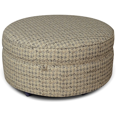 Upholstered Storage Ottoman