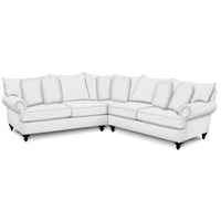 Raf Loveseat & Laf Corner Sofa