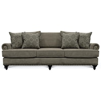 Sofa with Nailhead Trim