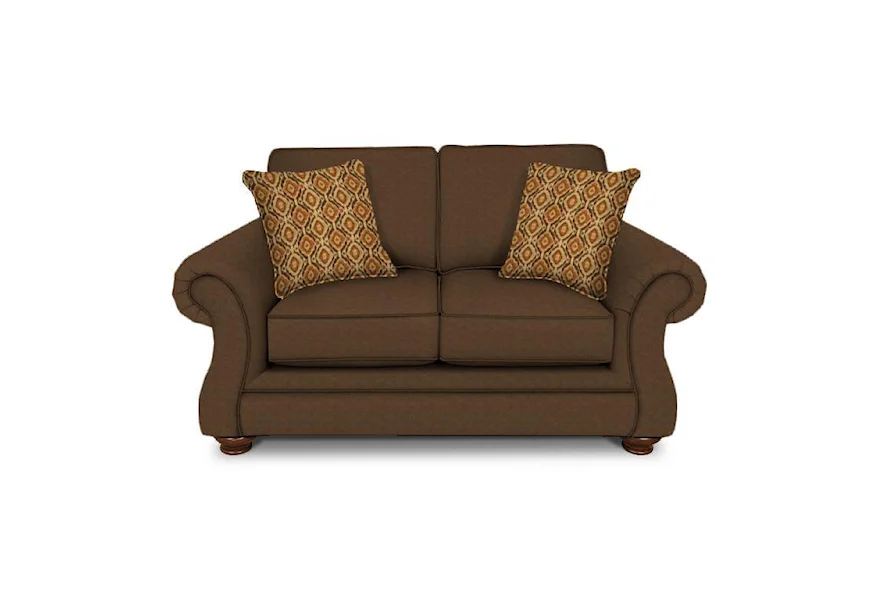 723 Jeremie Loveseat by England at Dunk & Bright Furniture