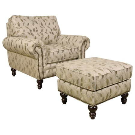 Chair and Ottoman