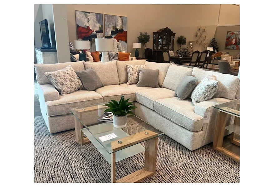 3300 Series Right-Facing 2-Piece Sectional by England at Belfort Furniture