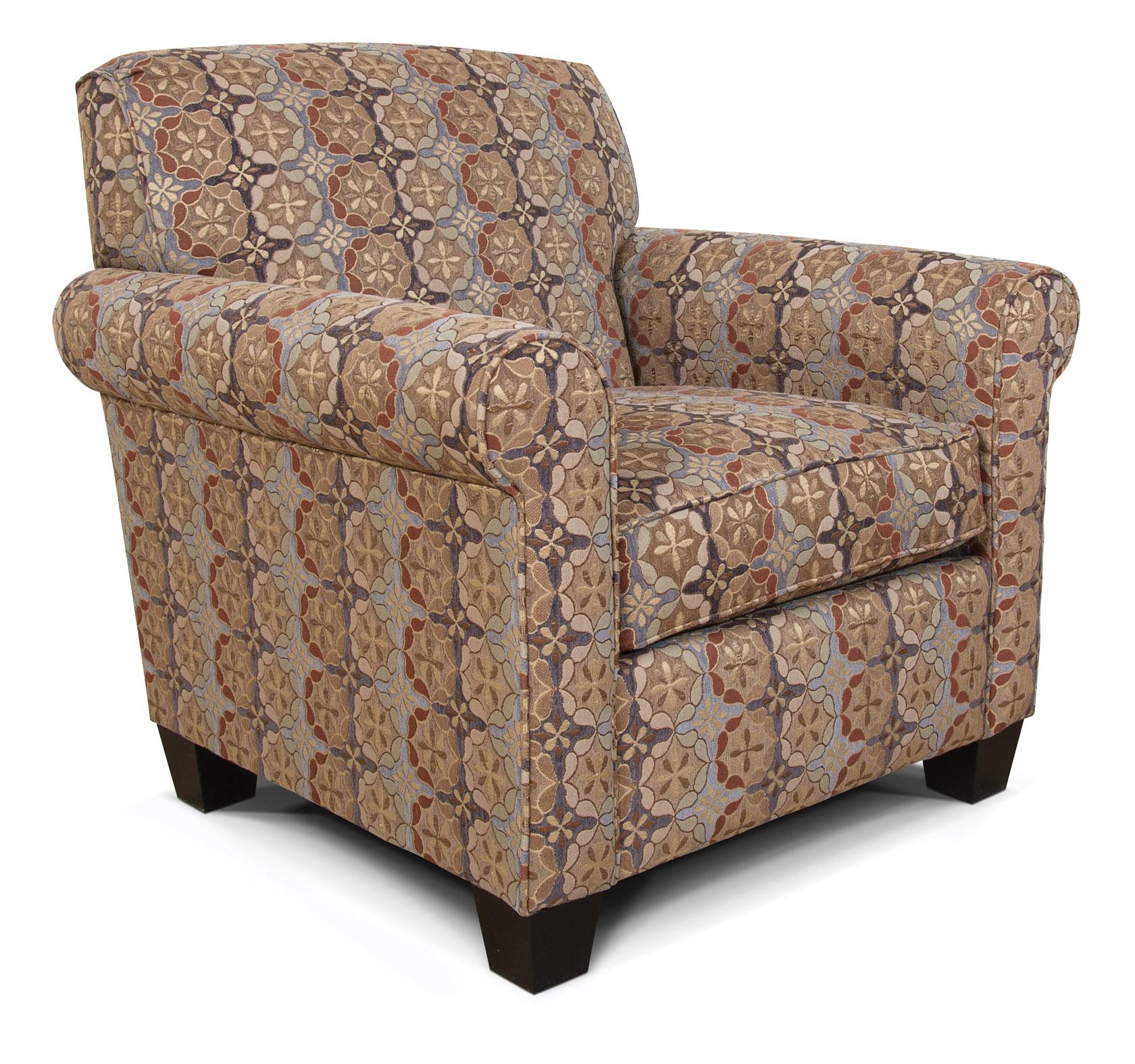 Casual Rolled Arm Chair