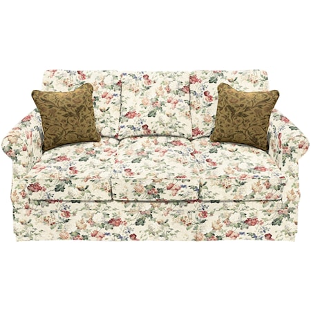 Traditional Rolled Arm Sofa