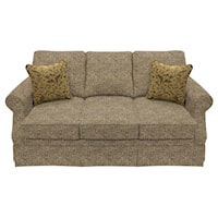 Traditional Rolled Arm Sofa