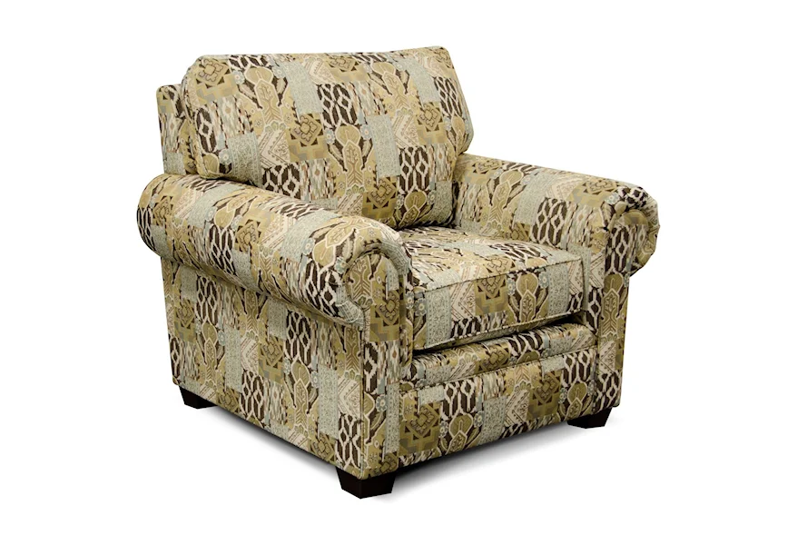 Brett Rolled Arm Chair by England at Reeds Furniture