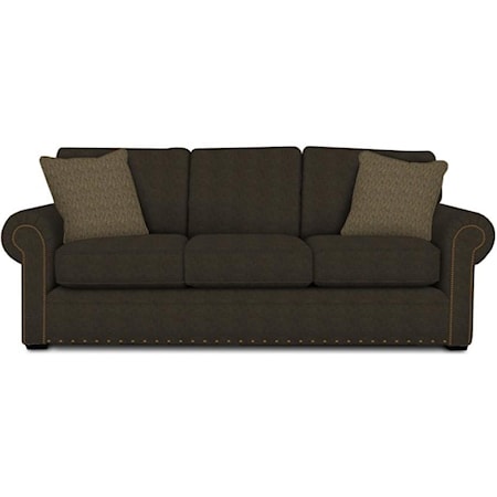 Sofa with Nailhead Trim