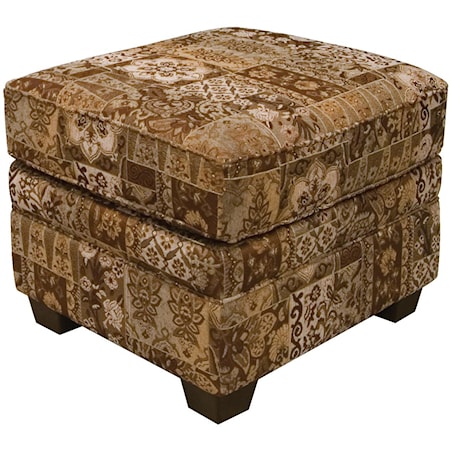 Welted Ottoman