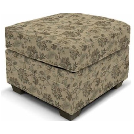 Welted Ottoman