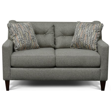Tufted Back Loveseat