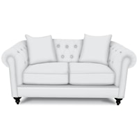 Chesterfield Loveseat with Nailheads
