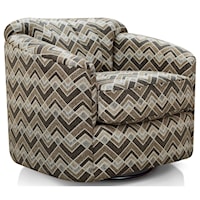 Upholstered Swivel Chair