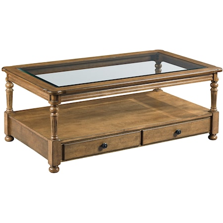 Rectangular Drawer Cocktail Table