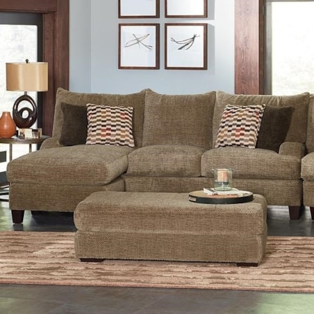Sofa with Floating Otto-Chaise