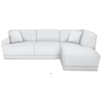 2 PC Chaise Sectional