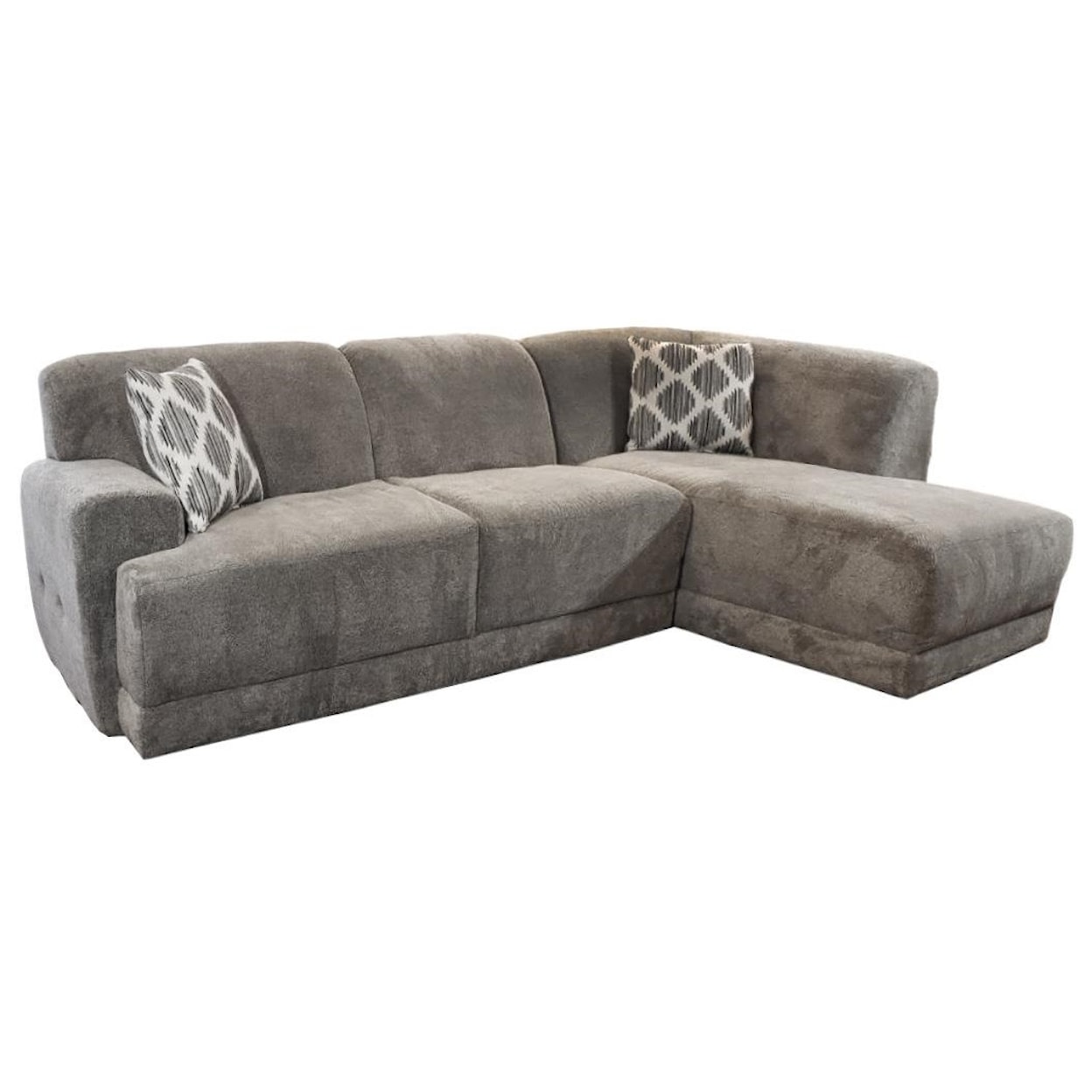 England 2880 Series Sectional Sofa with Right Facing Chaise