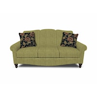 Traditional Upholstered Sofa