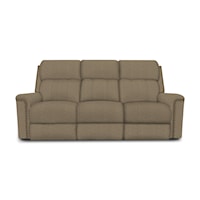 Reclining Sofa With Nailheads