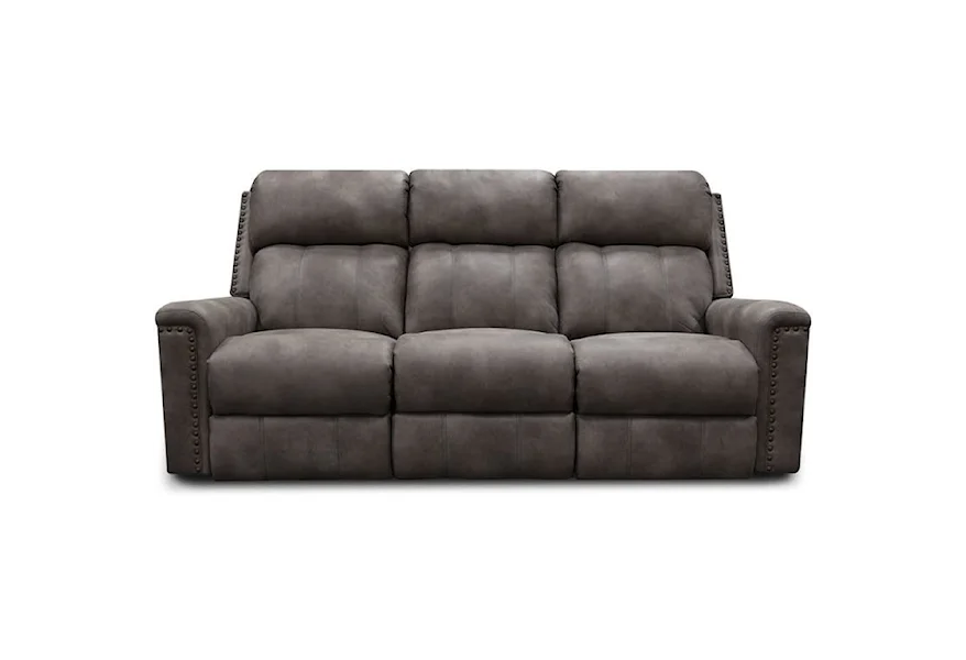 EZ1C00 Double Reclining Sofa w/ Nails by England at Reeds Furniture