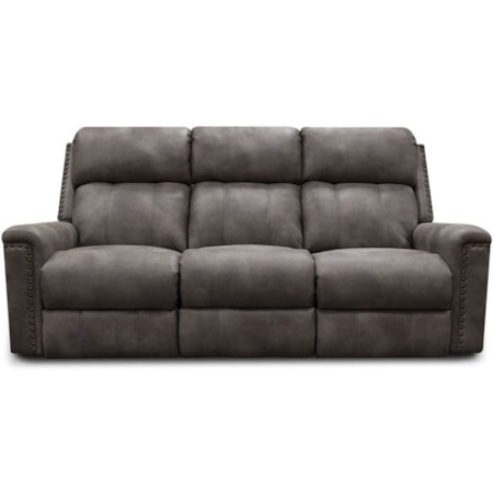 Power Double Reclining Sofa w/ Nails