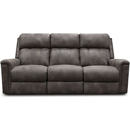 Power Double Reclining Sofa w/ Nails