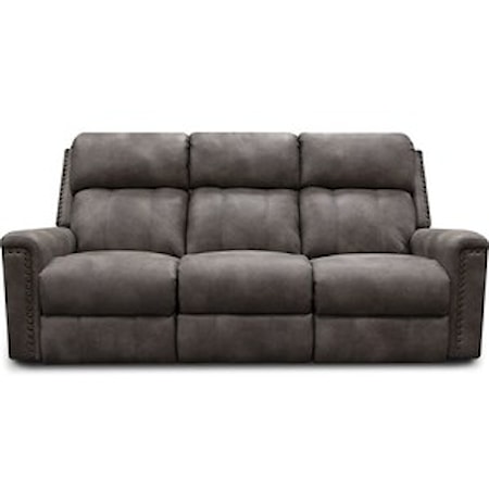 Power Double Reclining Sofa w/ Nails