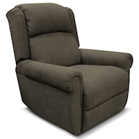 Wall  Hugger Recliner with Rolled Arms