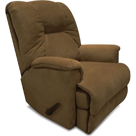 Swivel Gliding Recliner with Casual Style