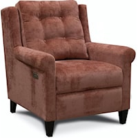 Accent Chair with Power Ottoman & USB Charging Port