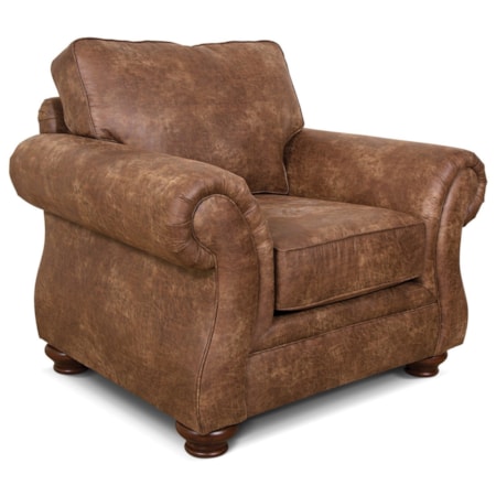 Rolled Arm Chair