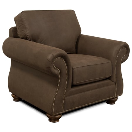 Chair with Nailhead Trim